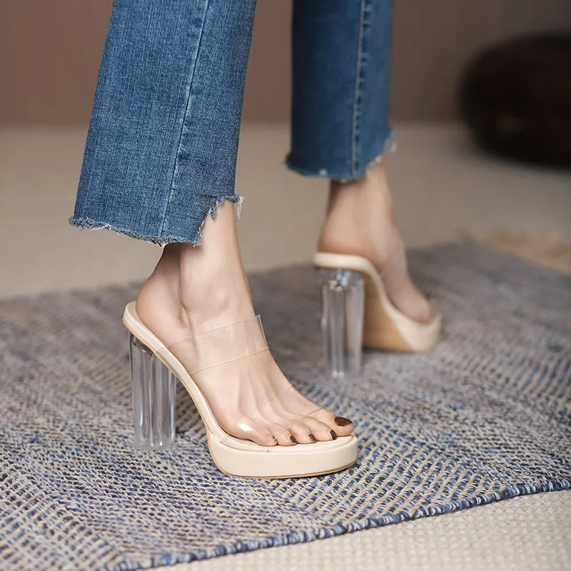 Nude Cutie High Heels