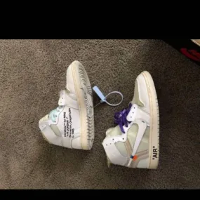 Off white 1 air Jordan white