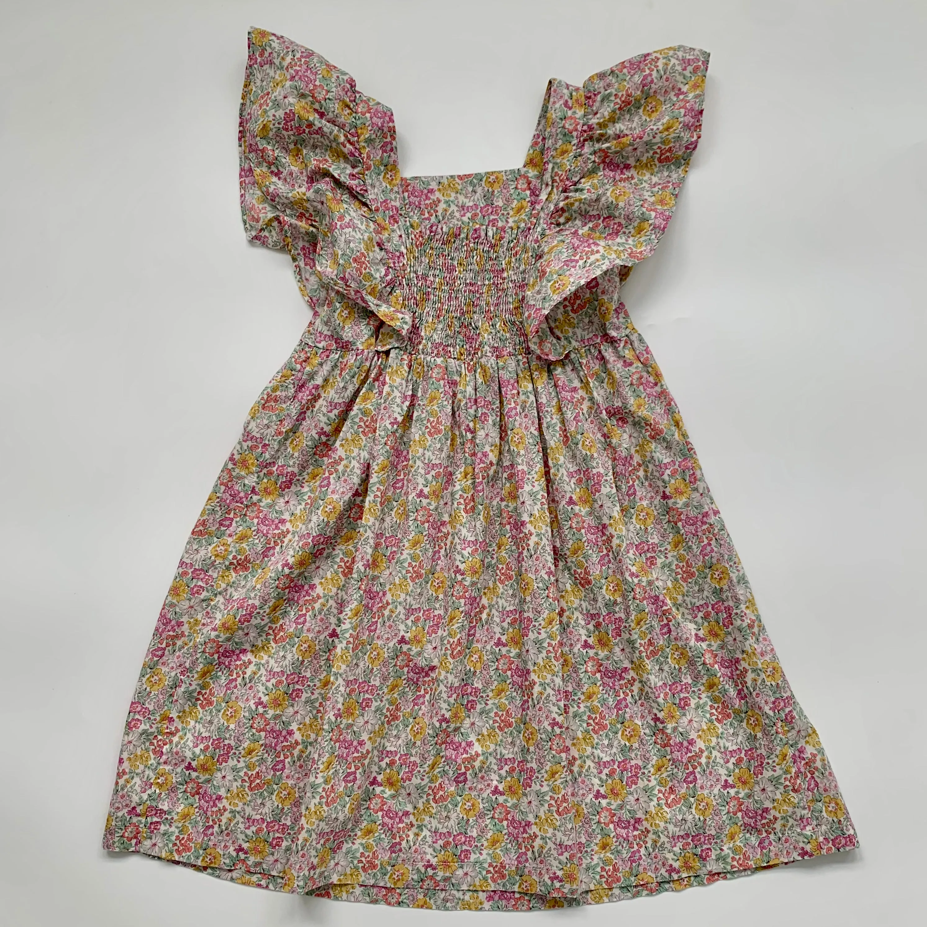 Olivier London Liberty Print Cotton Dress: 7-8 Years