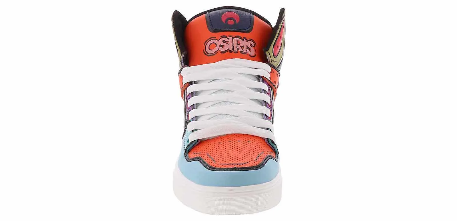 Osiris Clone Men’s Athletic Skate Sneaker-Orange