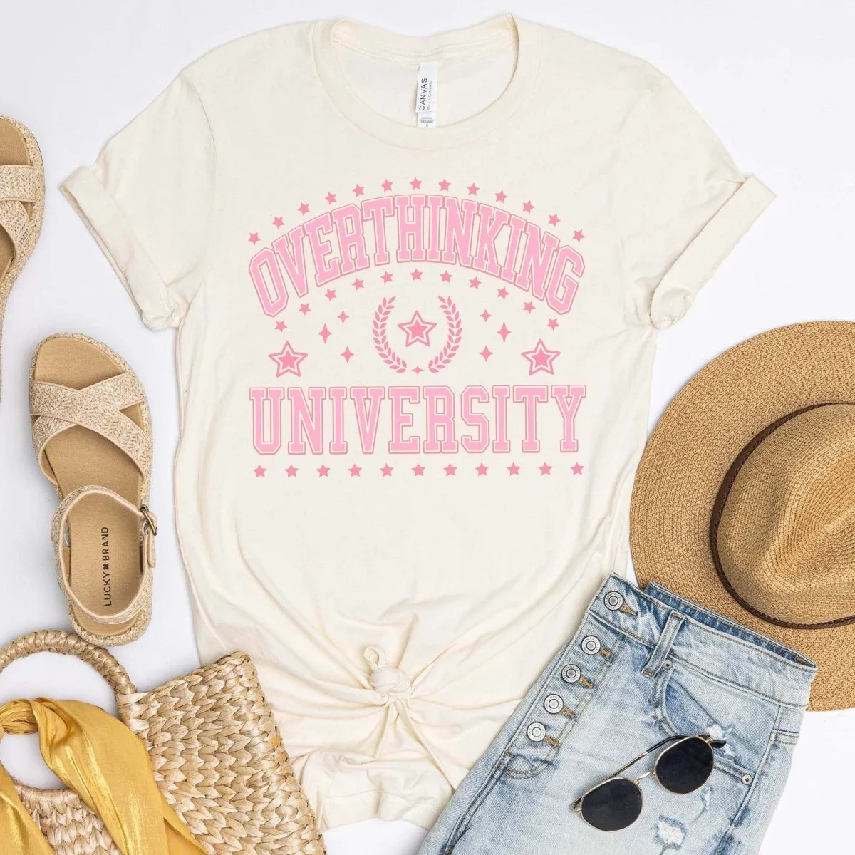 Overthinking University Tee