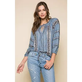 Phoenix Peasant Blouse