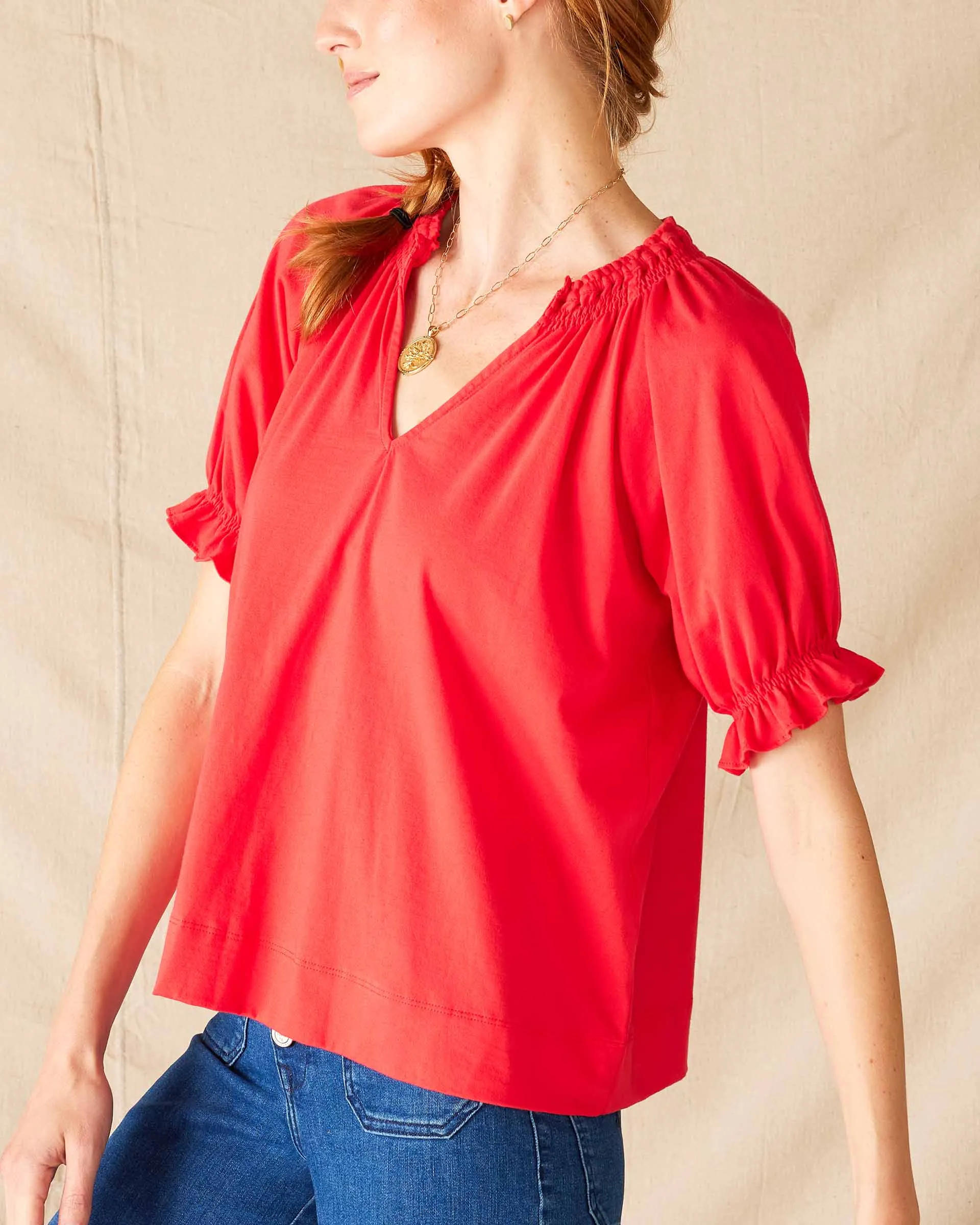 Pisco Ruffle Tee