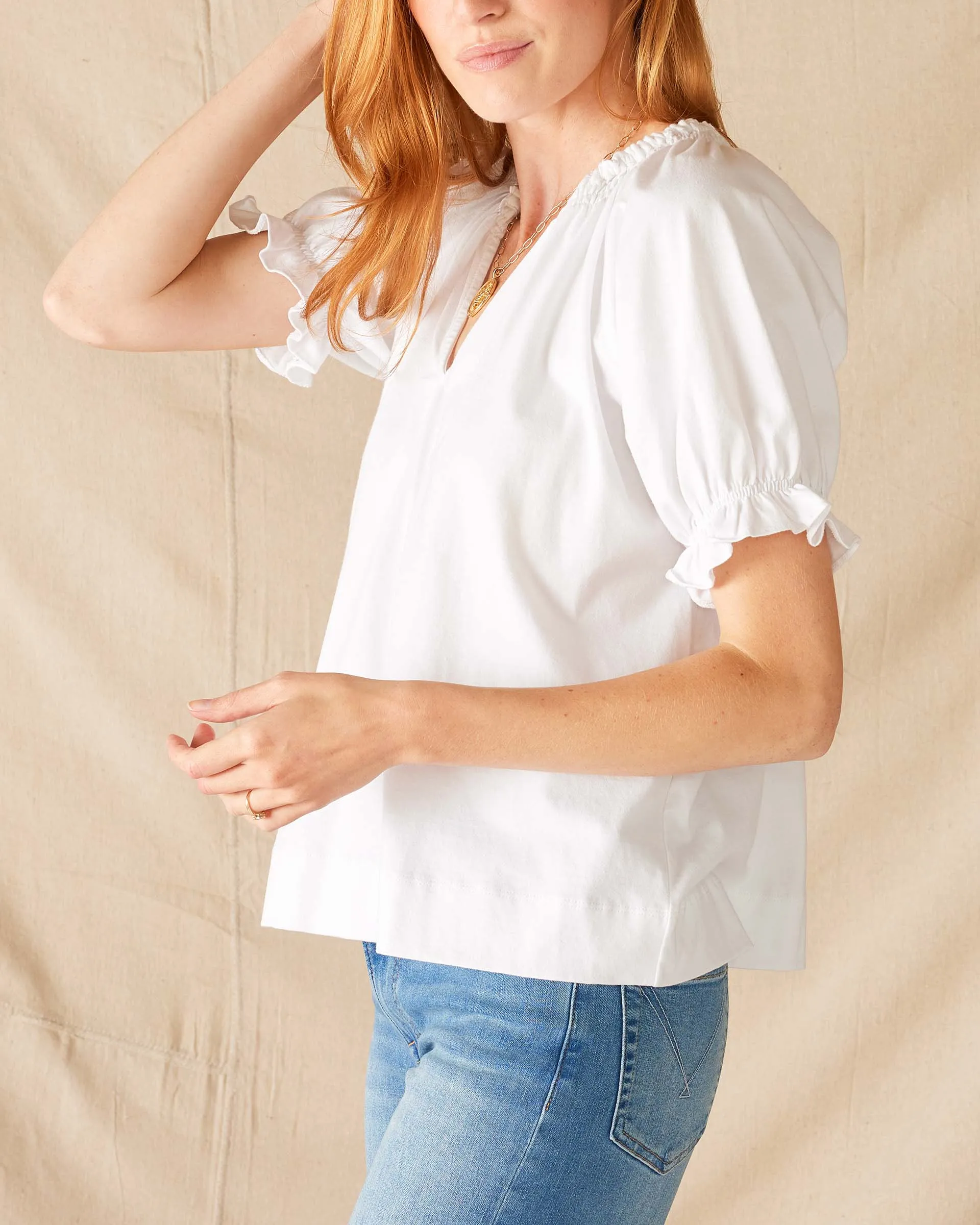 Pisco Ruffle Tee