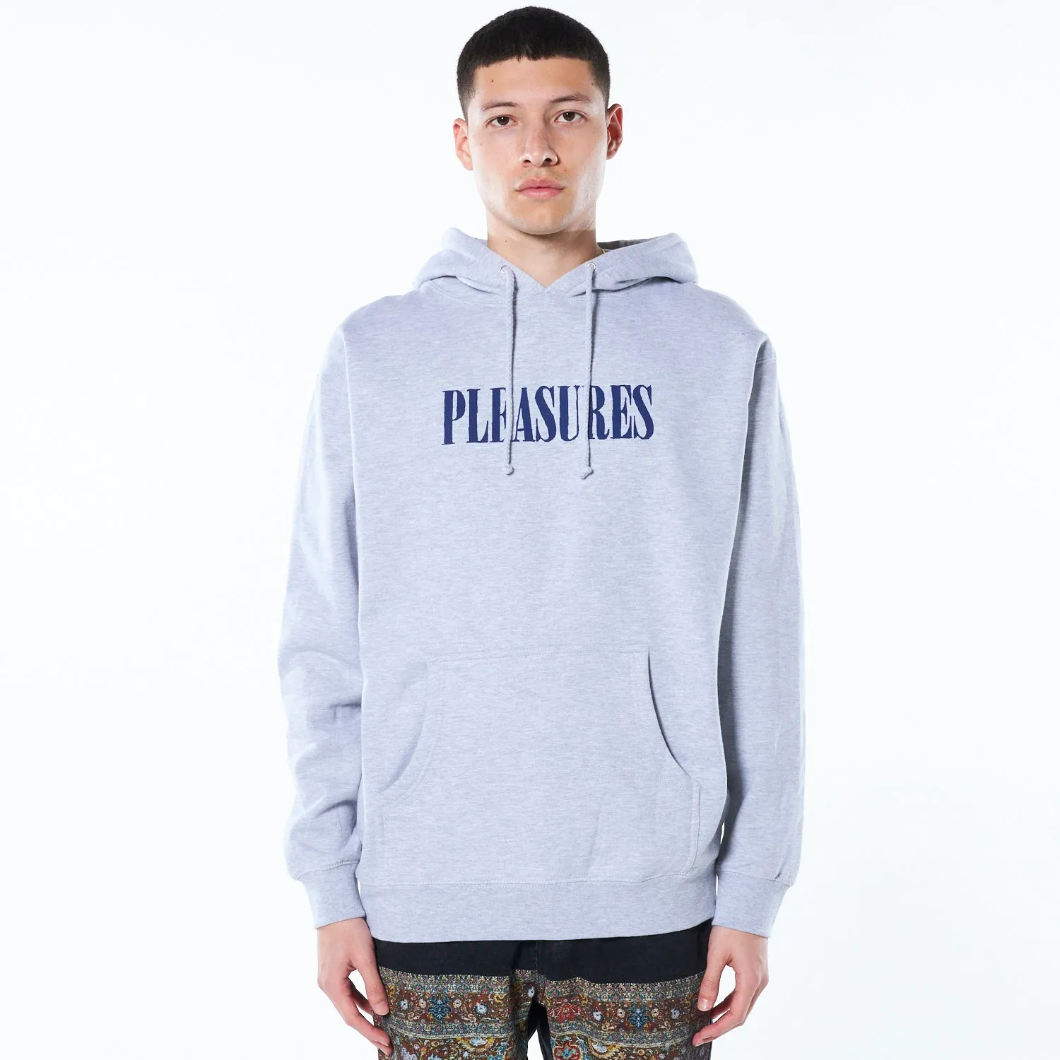 Pleasures Tickle Logo Hoody 'Grey'