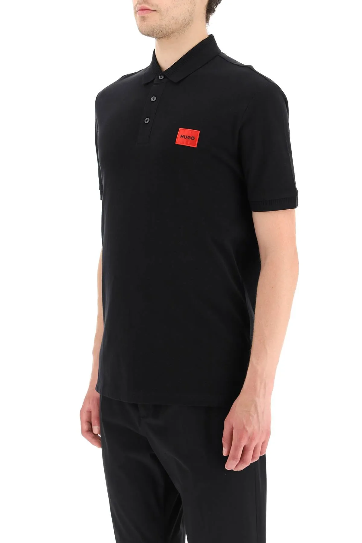 Polo Shirt With Logo Patch