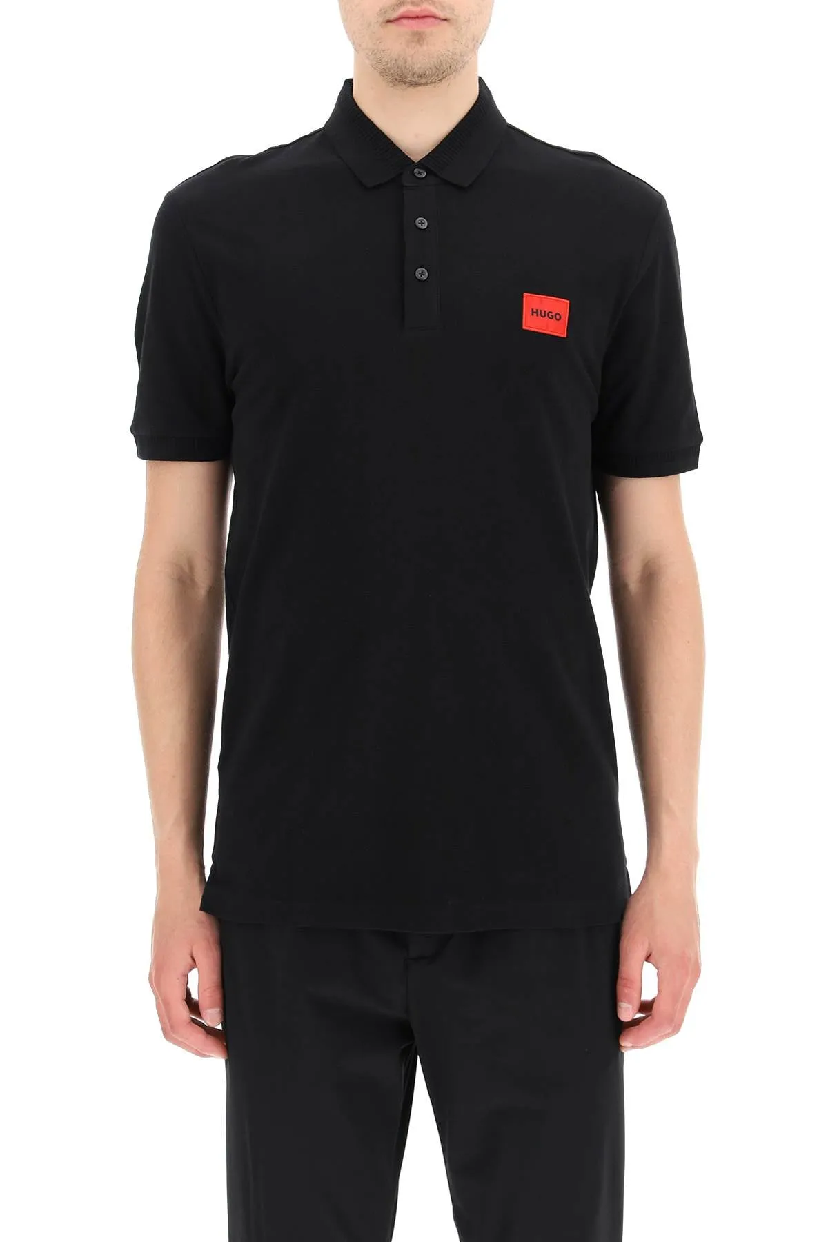 Polo Shirt With Logo Patch