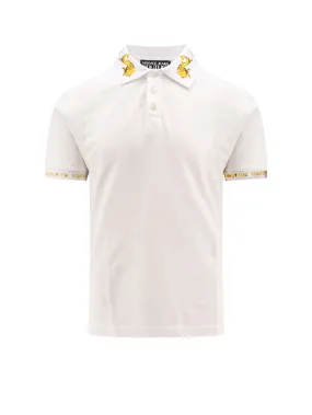 Polo shirt with Watercolor collar