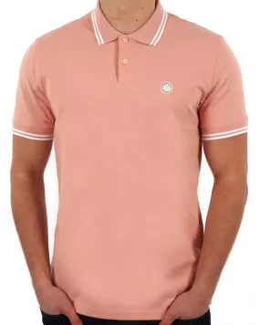 Pretty Green Barton Polo Shirt Pink