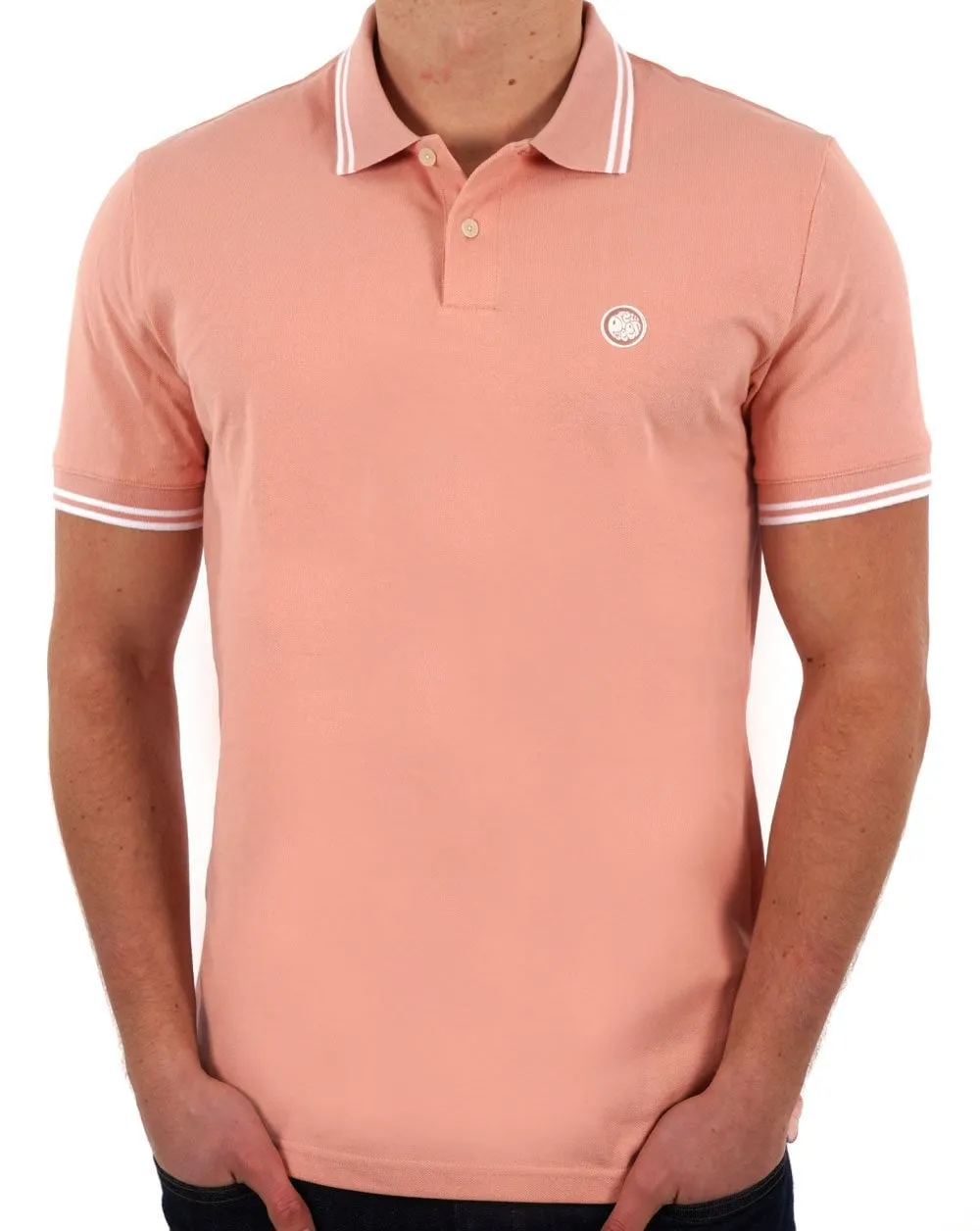 Pretty Green Barton Polo Shirt Pink