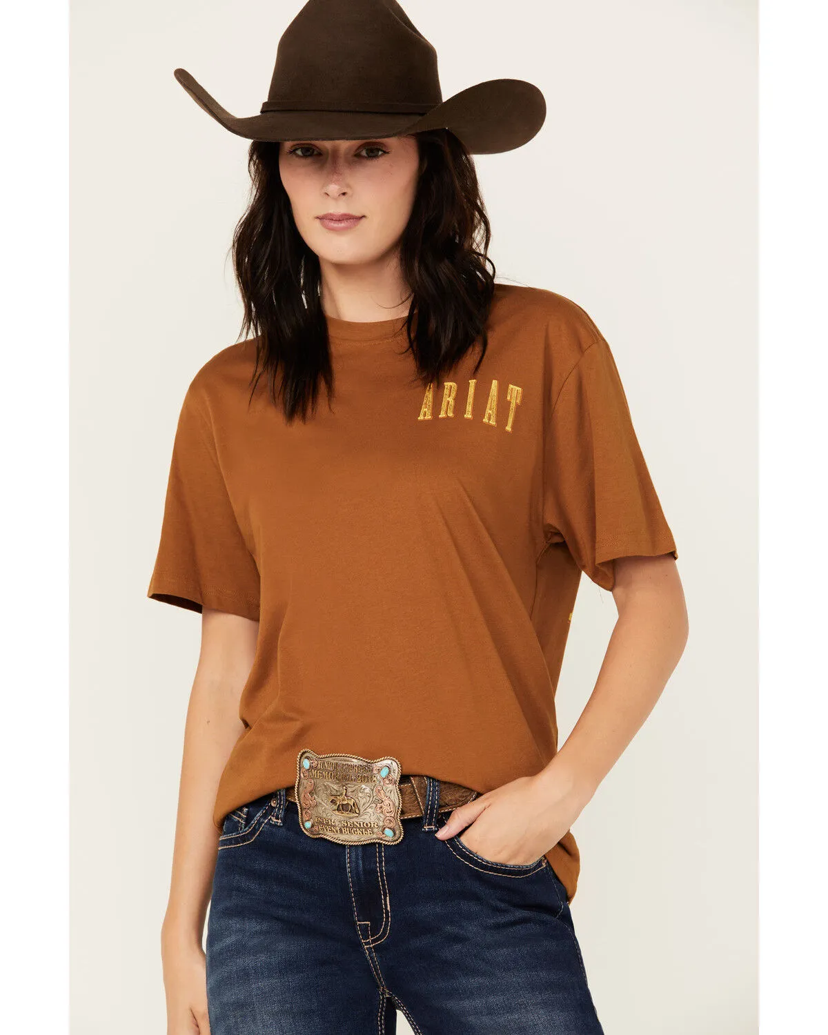 Product Name:  Ariat Women's Sunflower Ariat Short Sleeve Graphic Tee