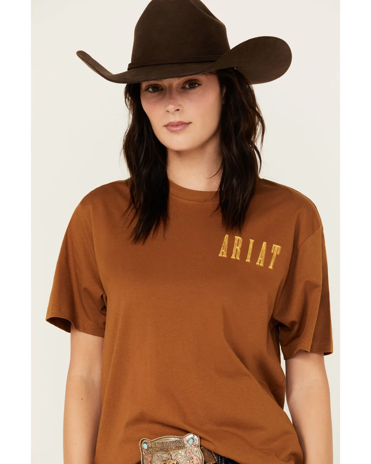 Product Name:  Ariat Women's Sunflower Ariat Short Sleeve Graphic Tee