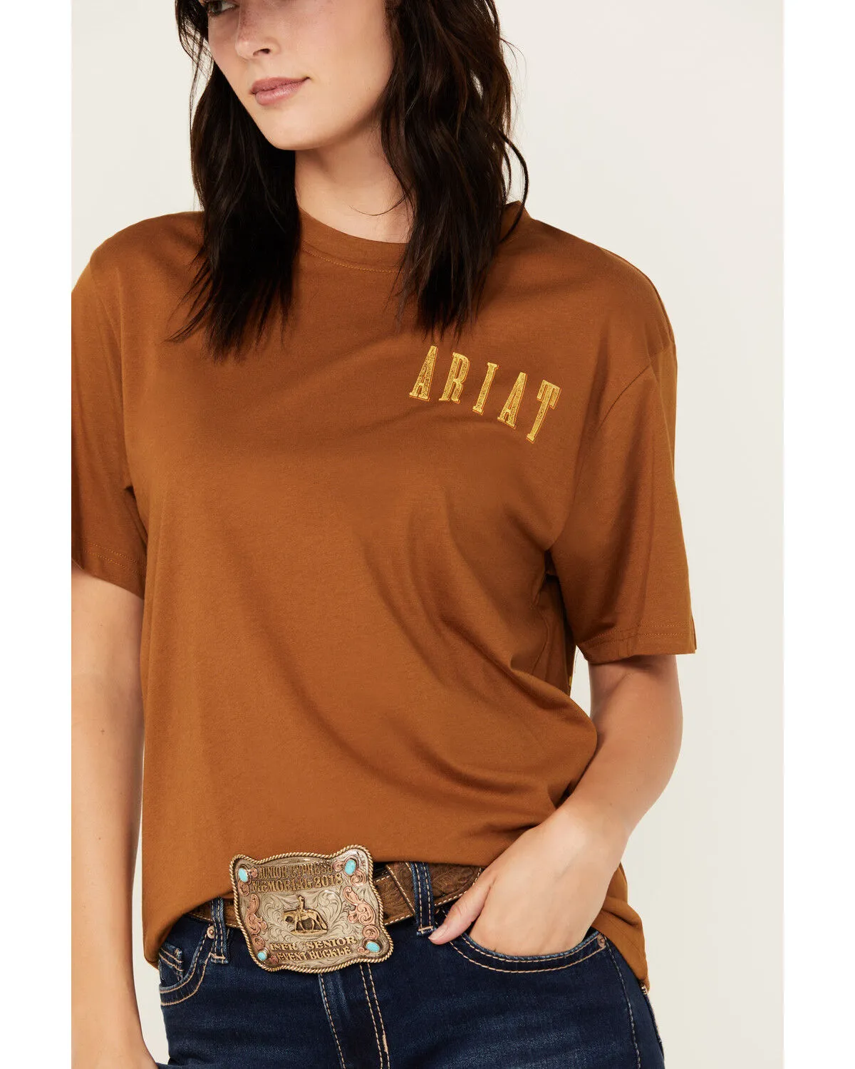 Product Name:  Ariat Women's Sunflower Ariat Short Sleeve Graphic Tee