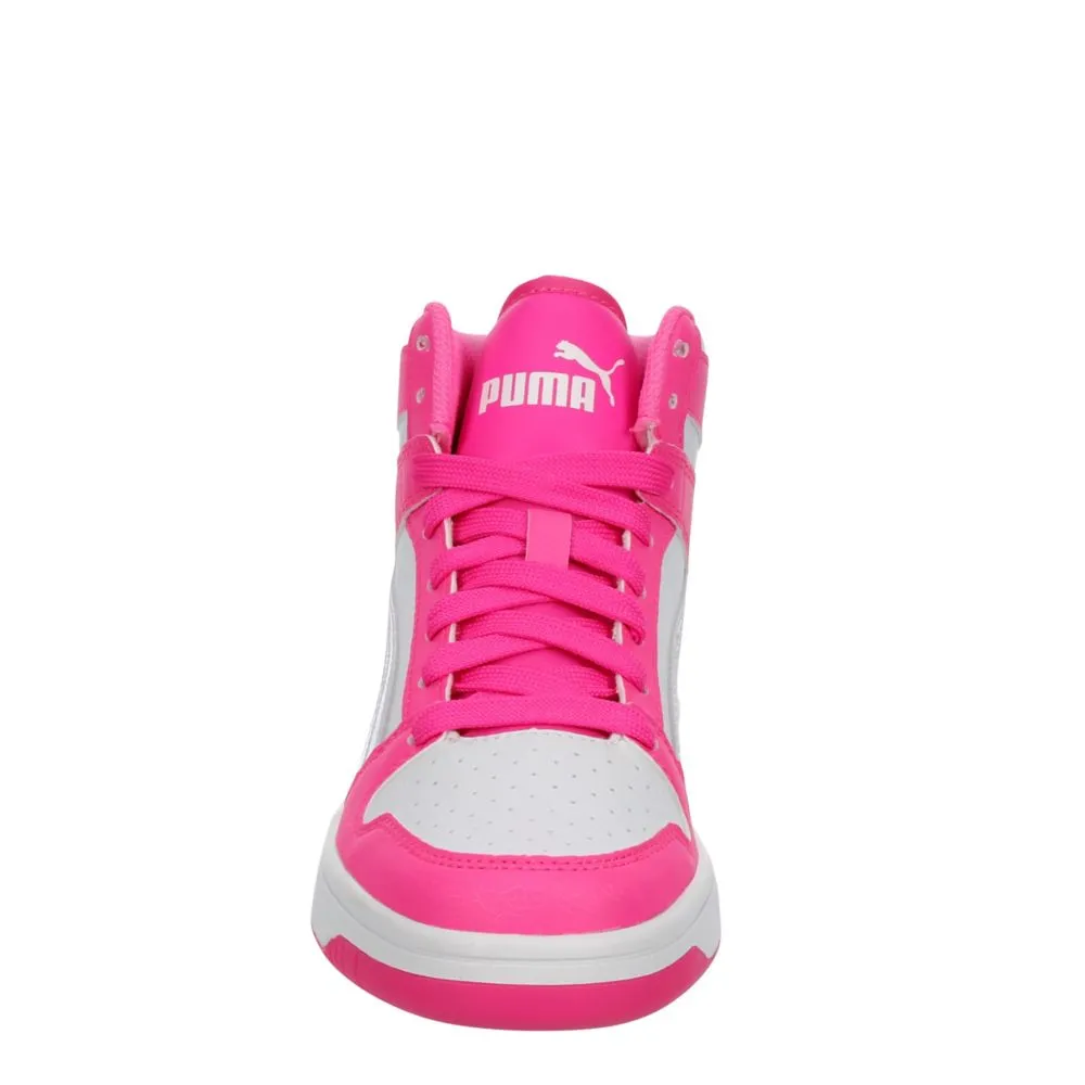 PUMA  GIRLS BIG KID REBOUND LAYUP SNEAKER