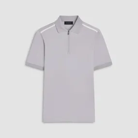 Quarter Zip Polo Shirt