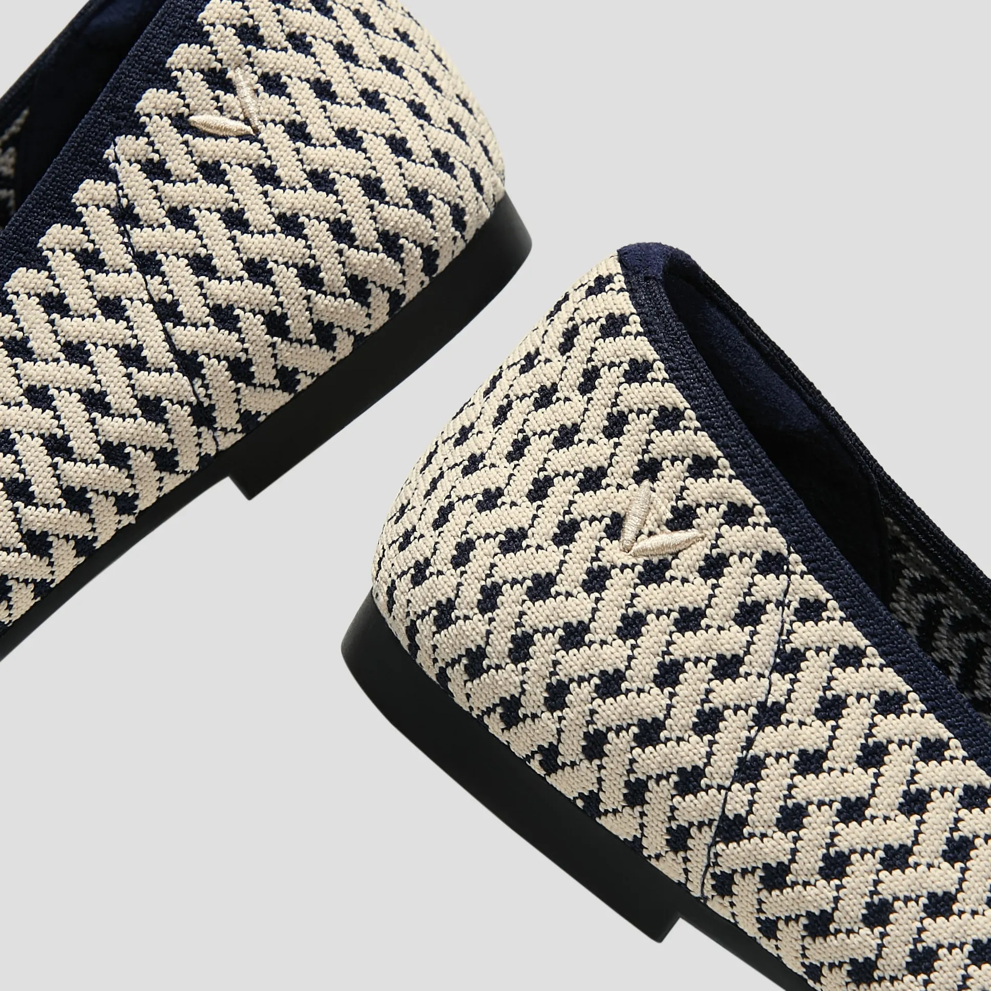   Round-Toe Woven Knit Loafer (Audrey)