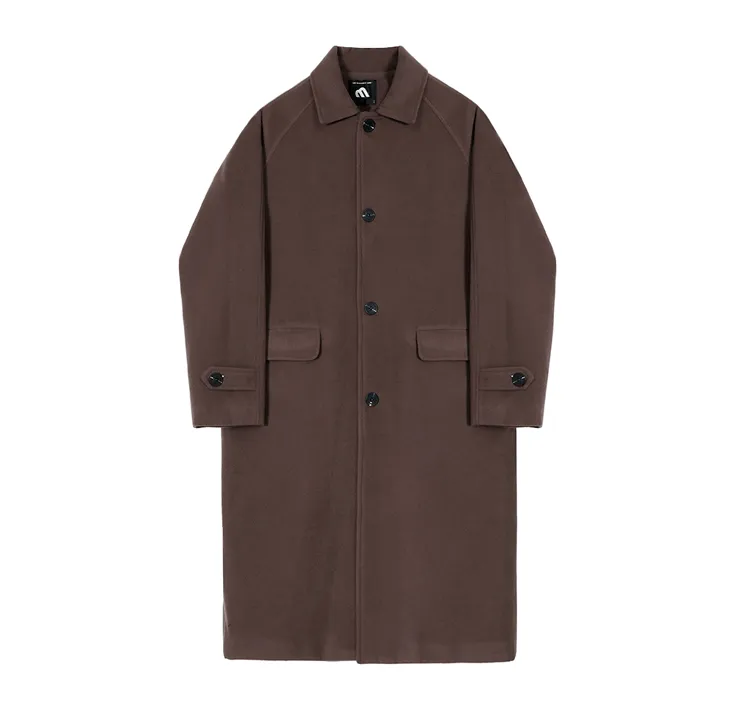 RT No. 6147 WOOLEN TRENCH COAT