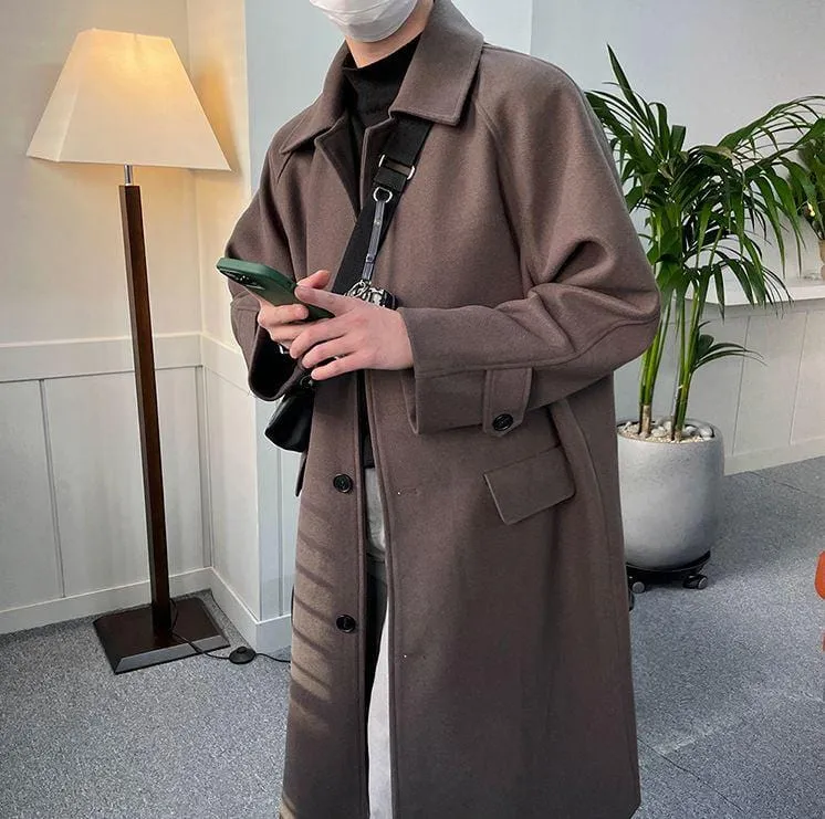 RT No. 6147 WOOLEN TRENCH COAT