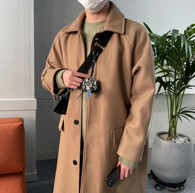 RT No. 6147 WOOLEN TRENCH COAT