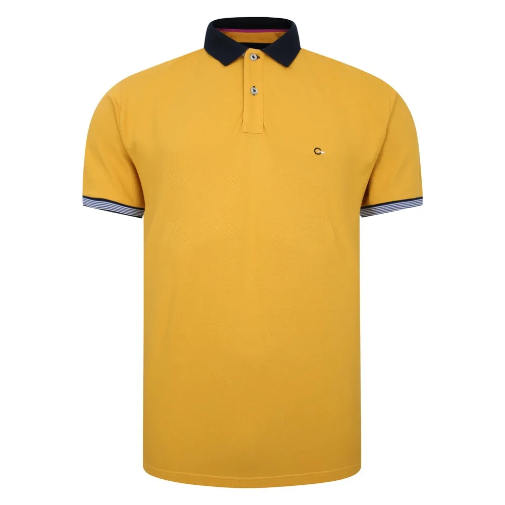 Short Sleeve Plain Pique Polo Shirt