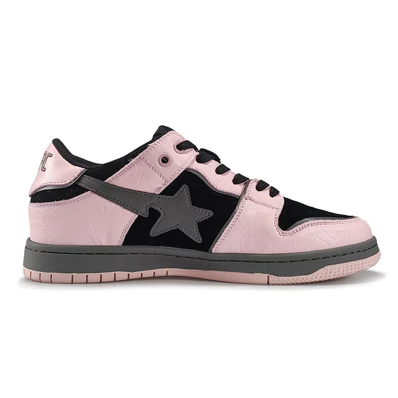 Skateboard Casual Sneakers Pink 