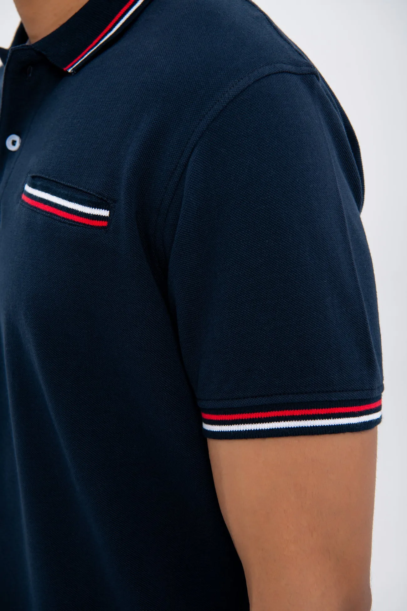 SLIM FIT COTTON POLO SHIRT