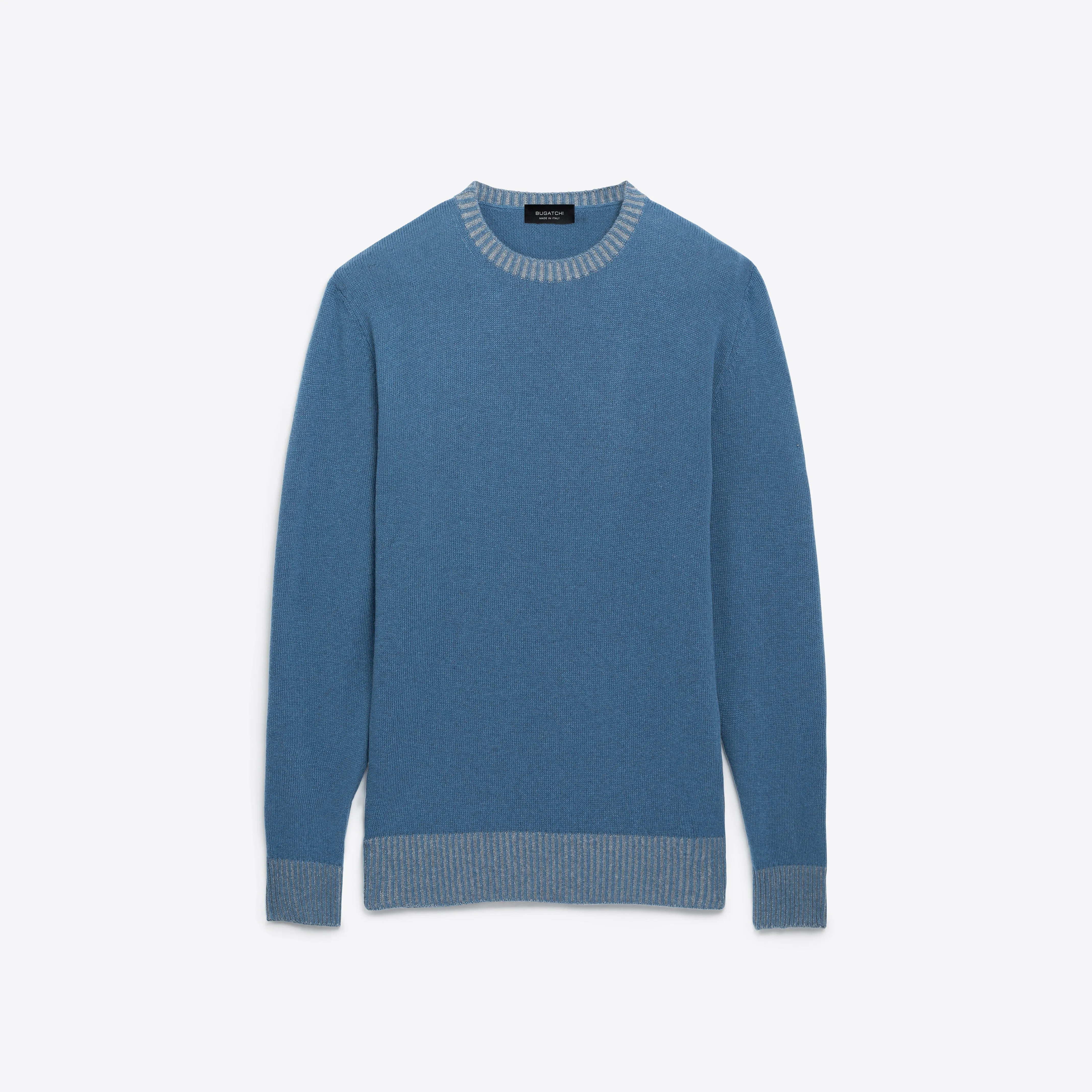 Solid Crew Neck Sweater