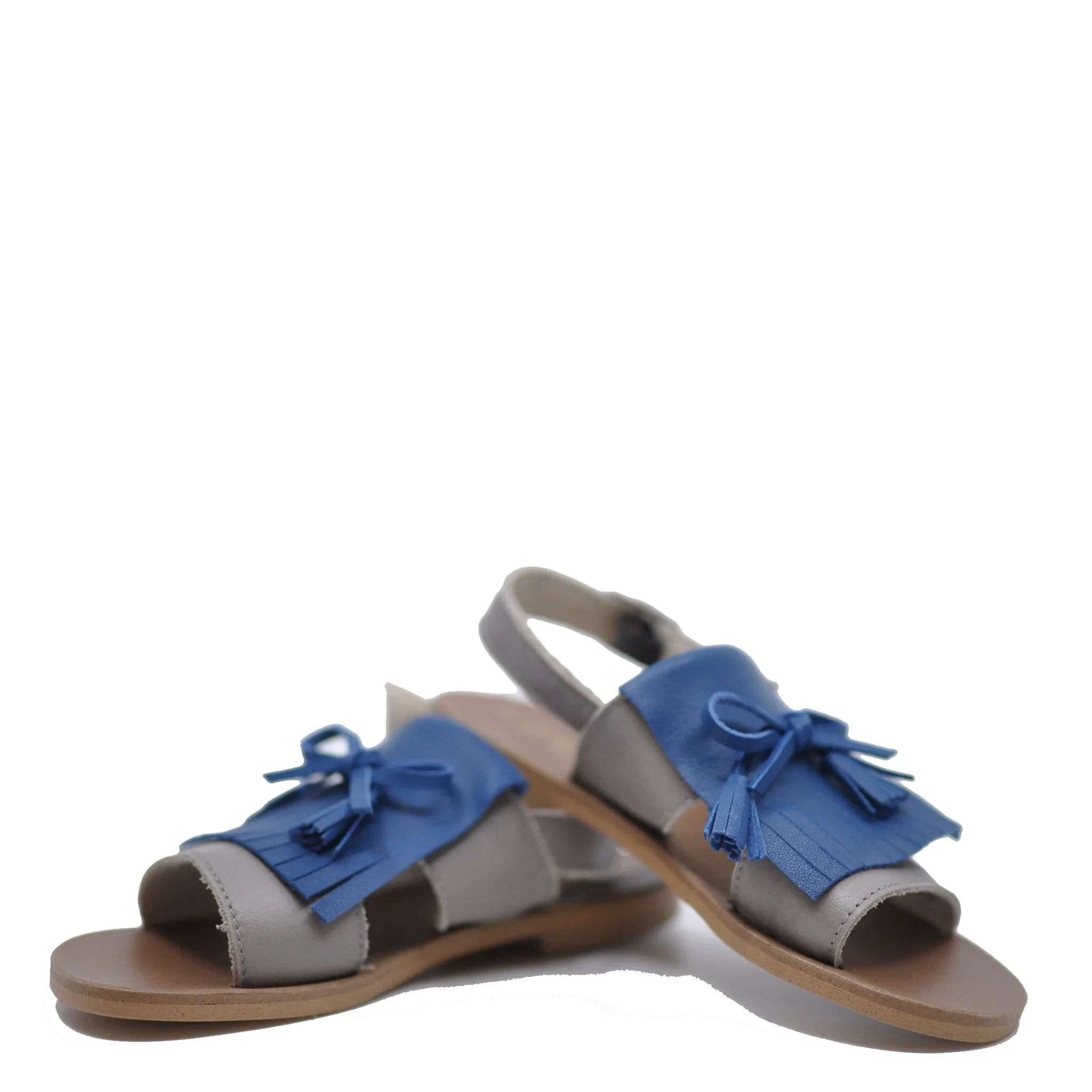 Sonatina Sapphire Fringe Sandal