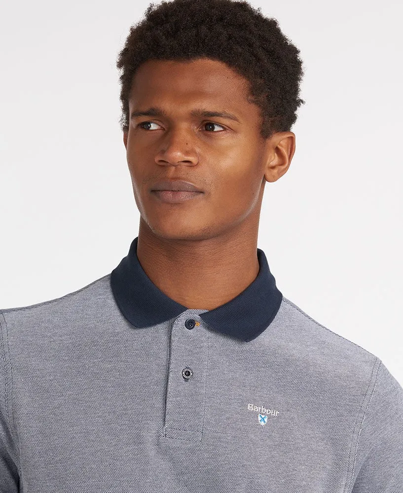 Sports Mix Polo Shirt                             Midnight