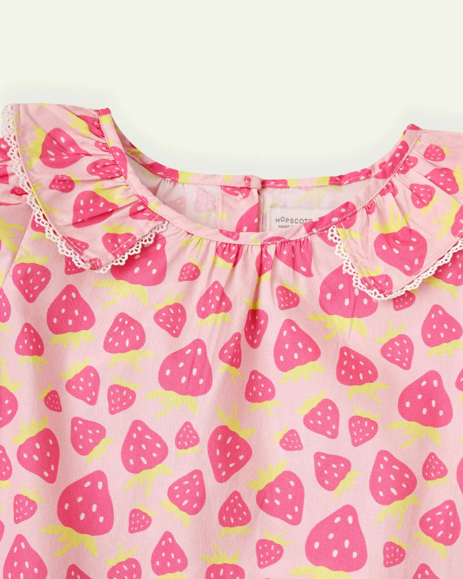 Strawberry Print Dress