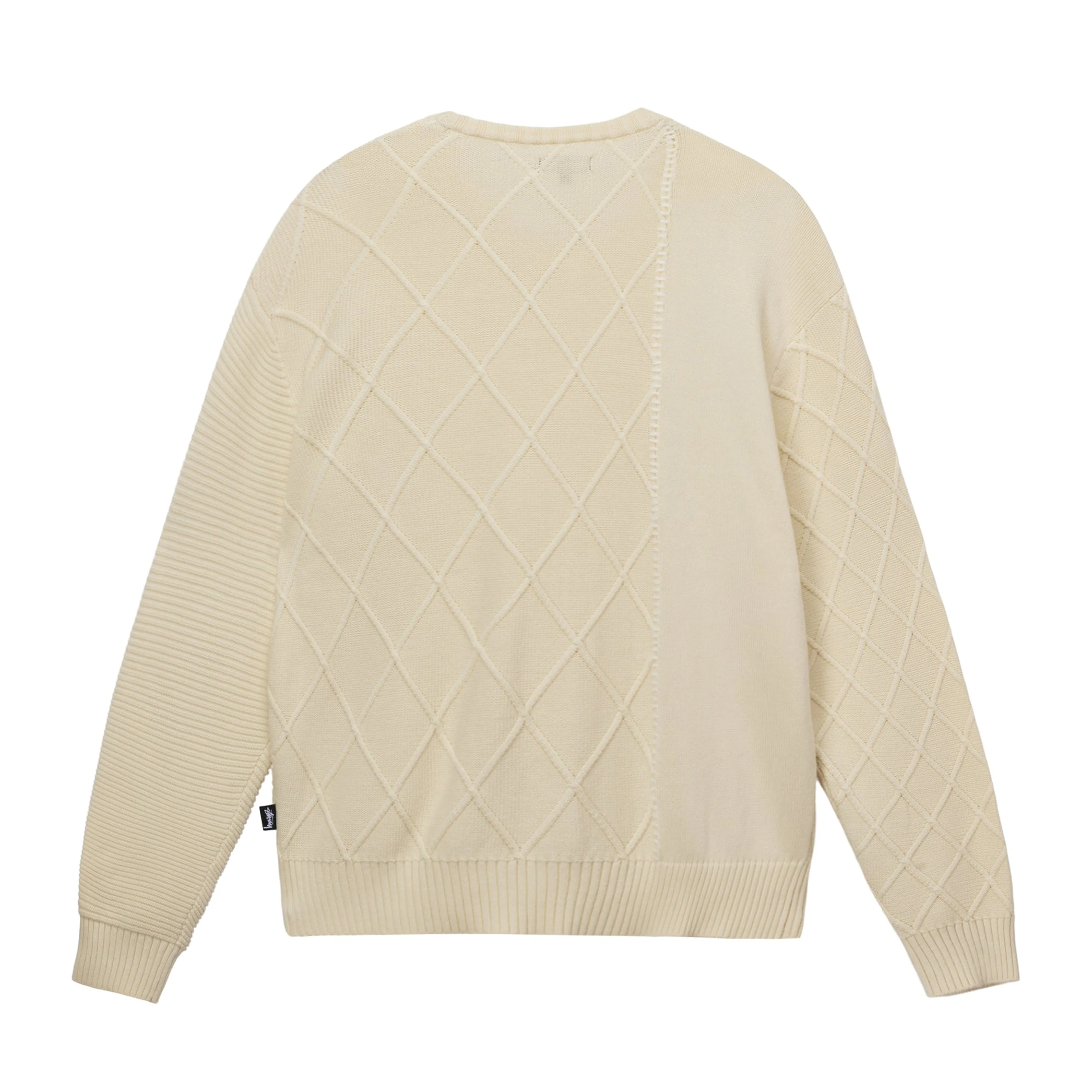 Stüssy - Patchwork Sweater - (Natural)