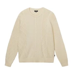 Stüssy - Patchwork Sweater - (Natural)