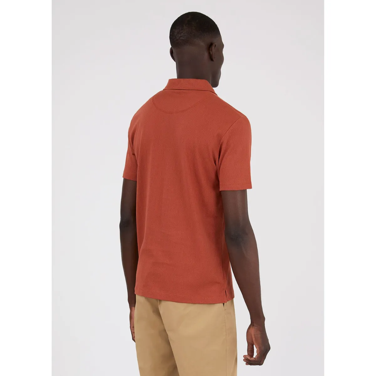 Sunspel   Riviera Polo Shirt Chestnut