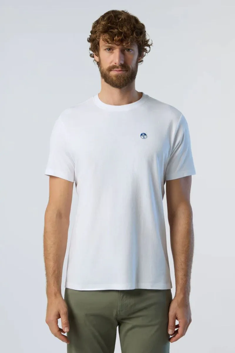 T-shirt in cotone organico uomo Bianco