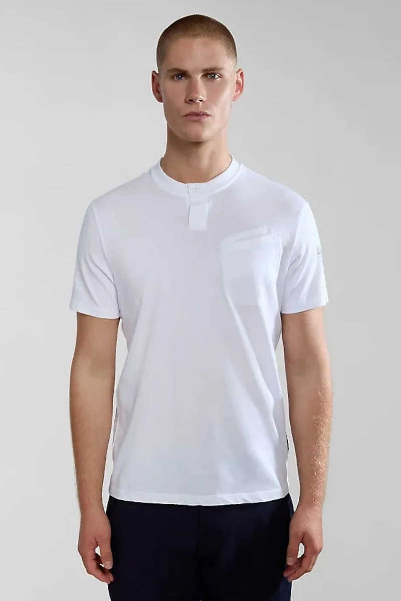 T-Shirt Mono-materiale uomo Bianco