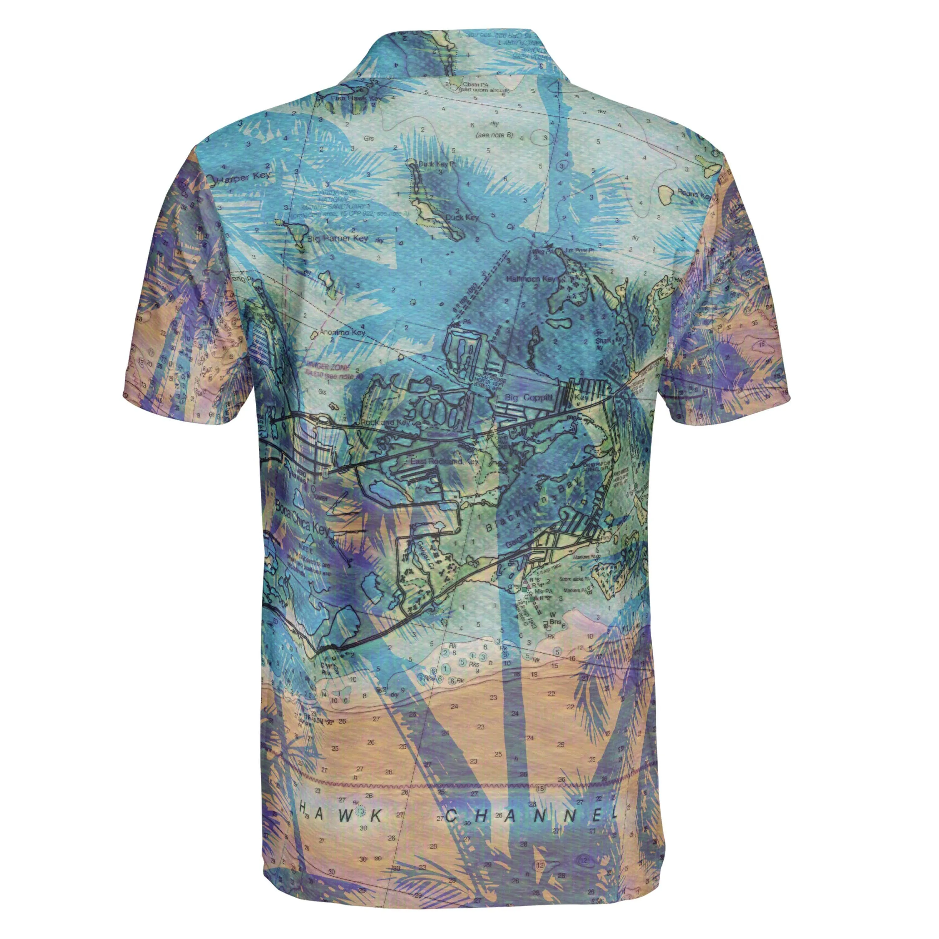 The Key West Beach Painting Polo Shirt