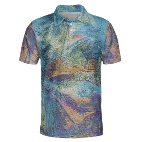 The Key West Beach Painting Polo Shirt