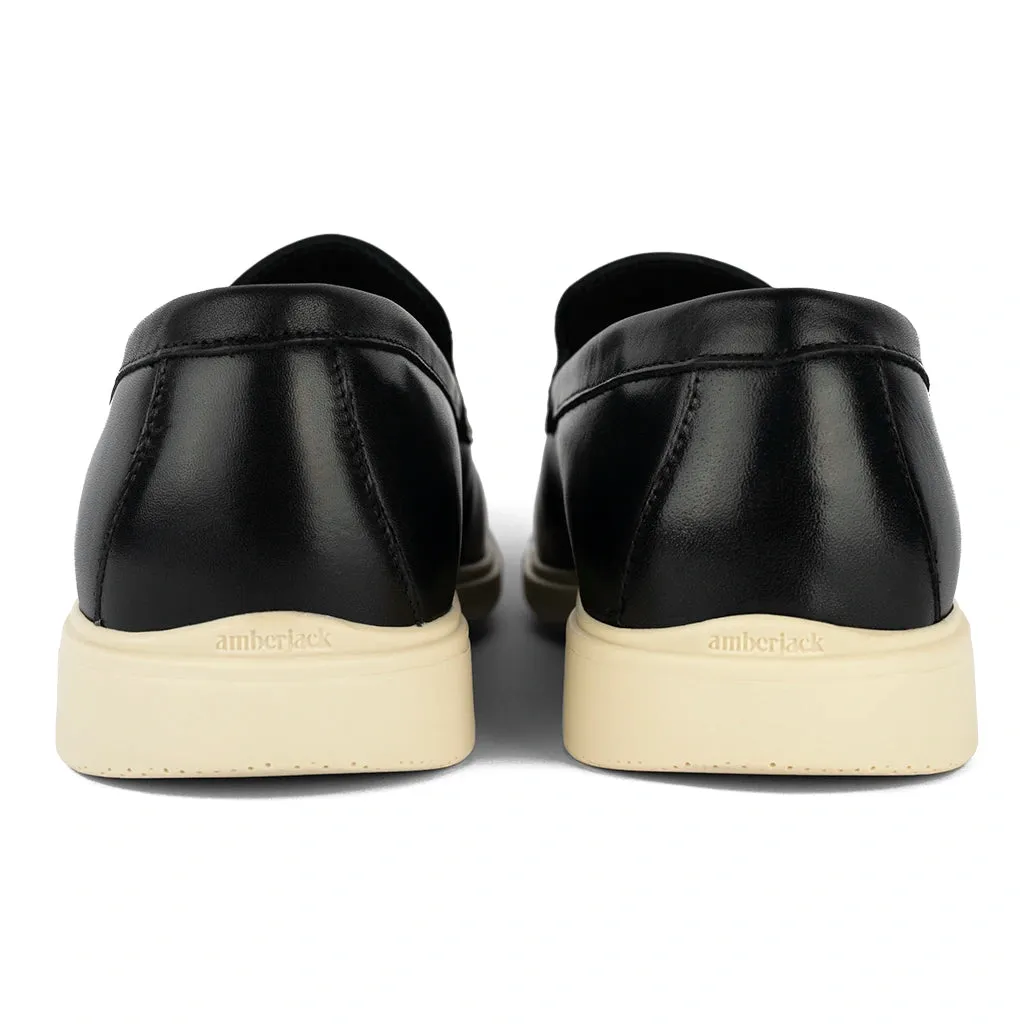 The Loafer (Obsidian & Cream)