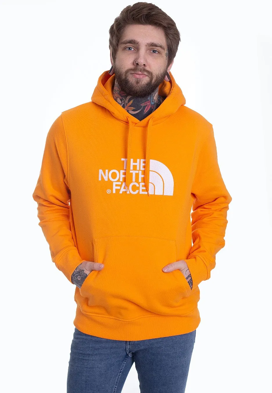 The North Face - Drew Peak - EU Flame Orange - Hoodie