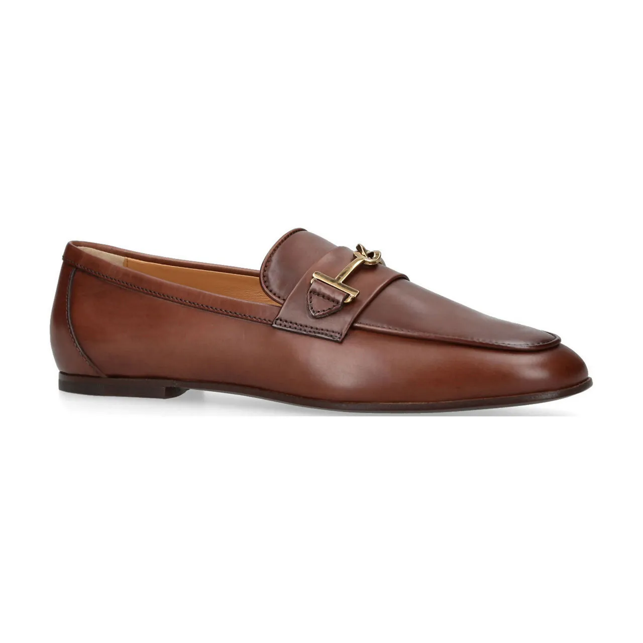 TODS Leather Loafers - Brown