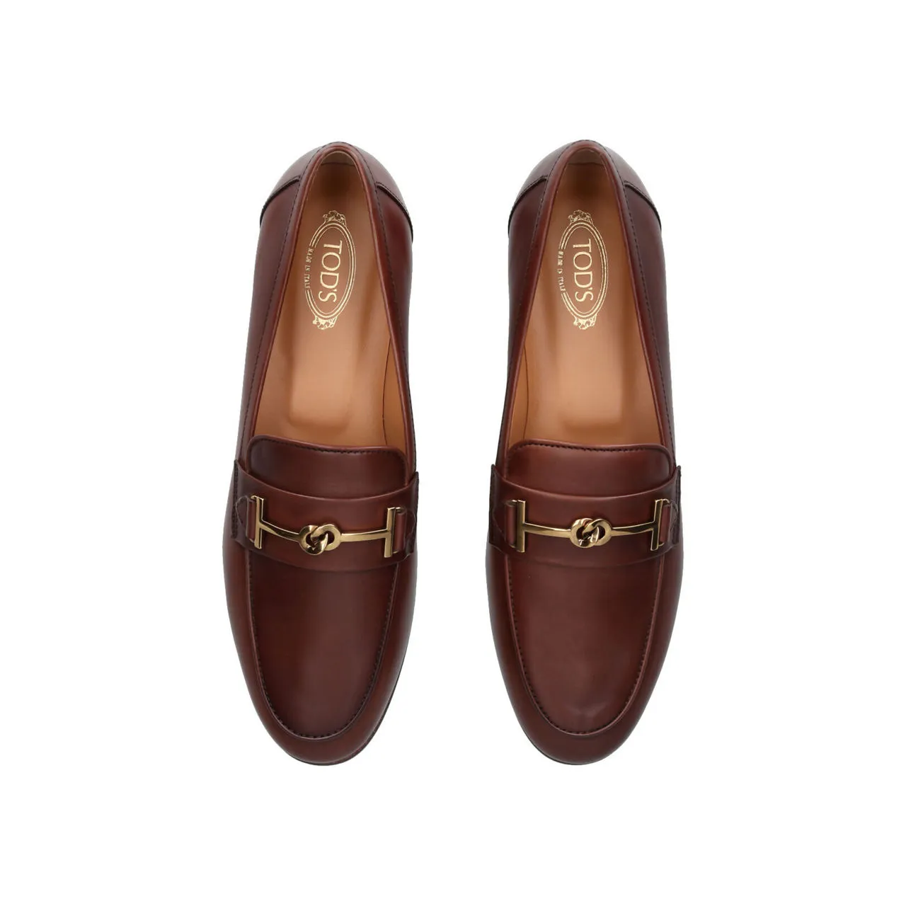 TODS Leather Loafers - Brown