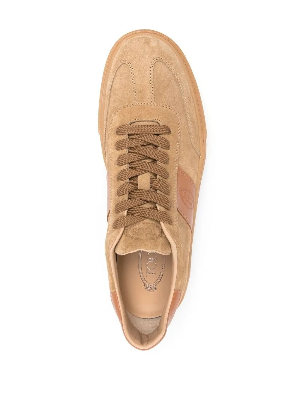 Tod's    Tod's Logo Suede Sneakers