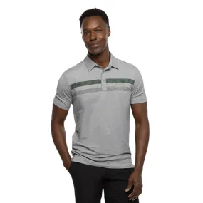 TRAVIMATHEW SEAS SHADE GREY POLO SHIRT