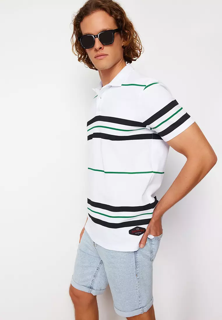 Trendyol Striped Polo Shirt