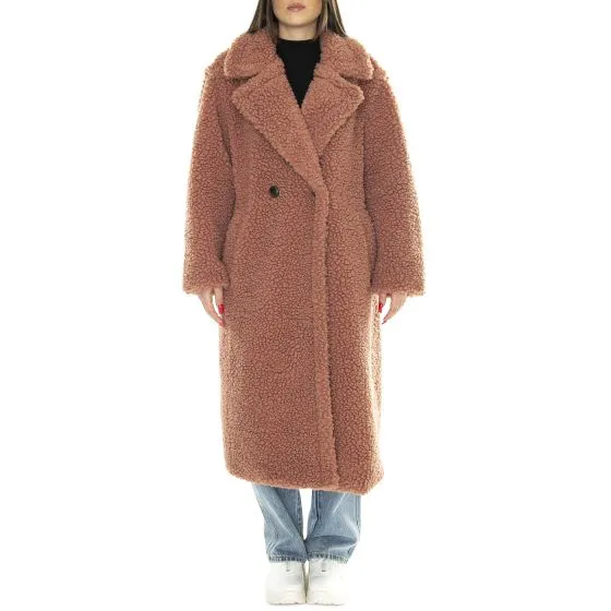 Ugg Gertrude Long Teddy Coat Firewood