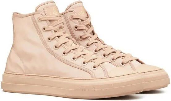 Valentino Garavani high-top lace-up sneakers Neutrals