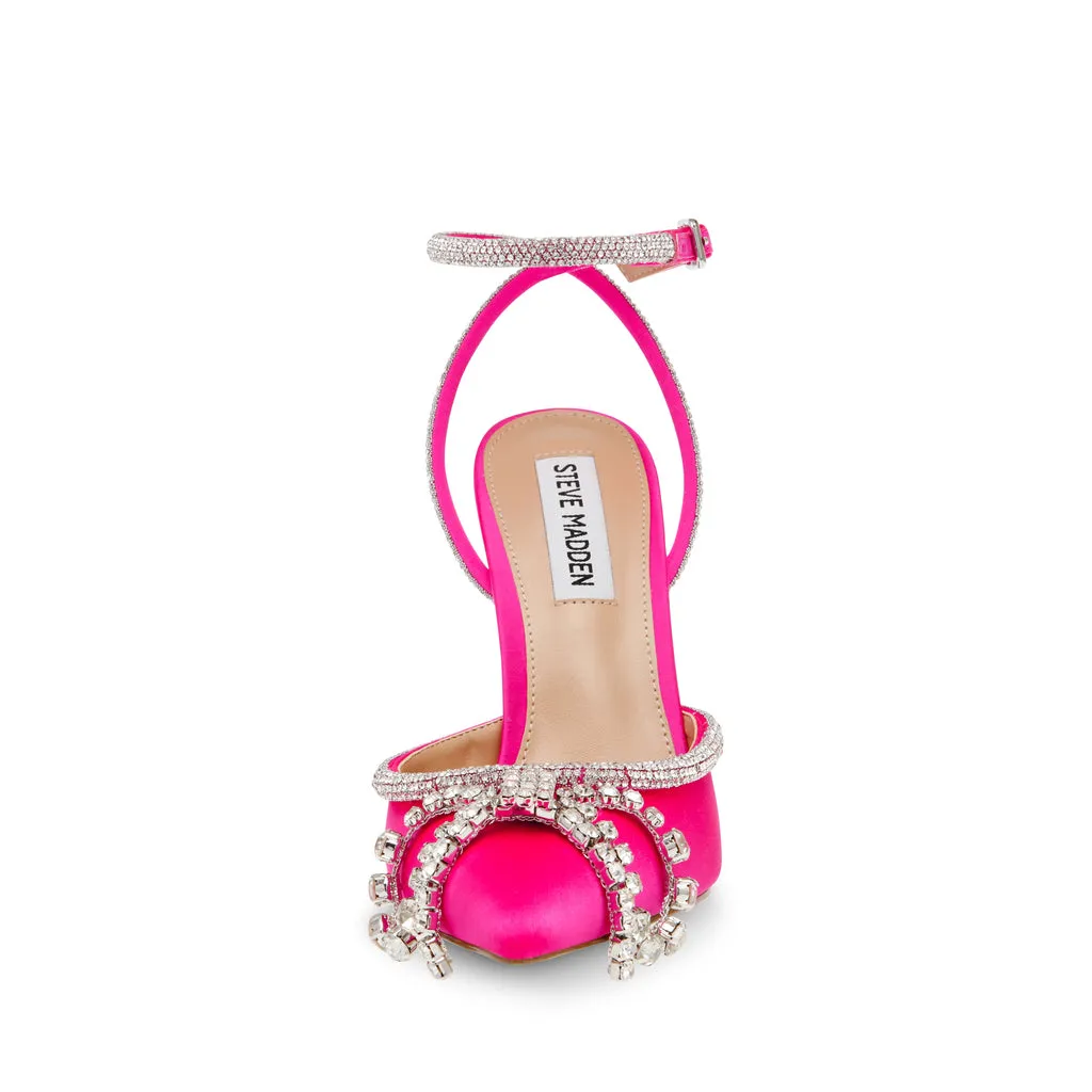 Vibrantly Sandal FUCHSIA SATIN