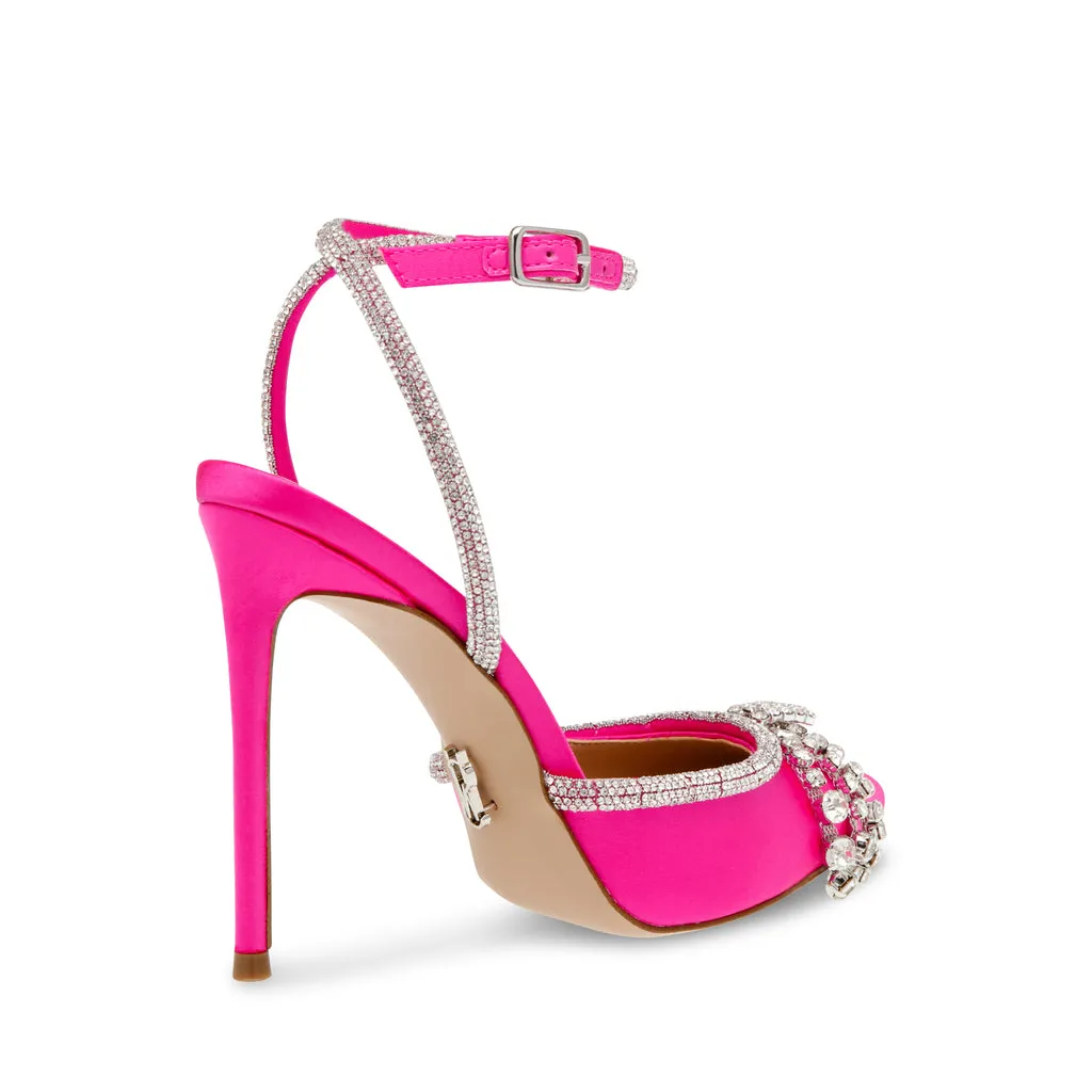 Vibrantly Sandal FUCHSIA SATIN