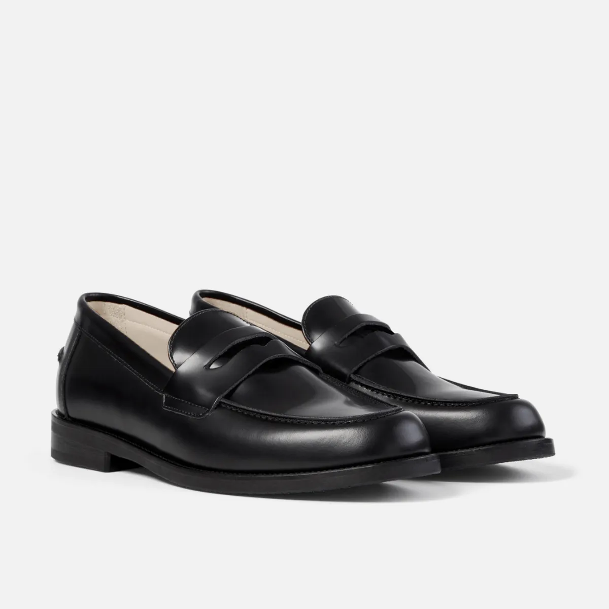 Wilde Black Penny Loafer - Men's