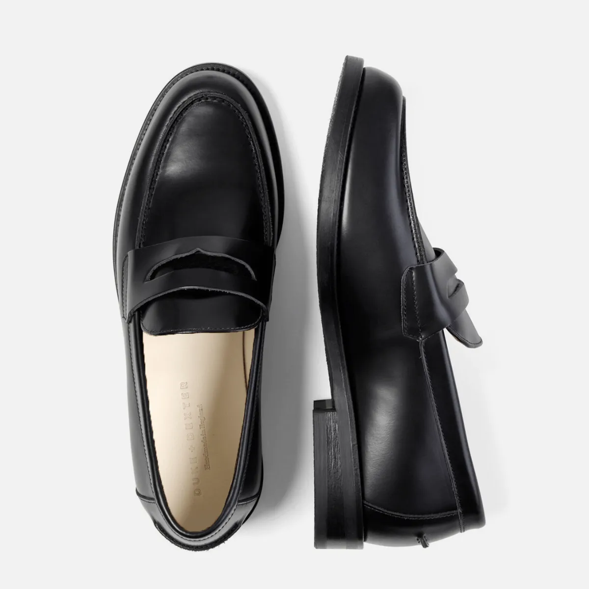 Wilde Black Penny Loafer - Men's